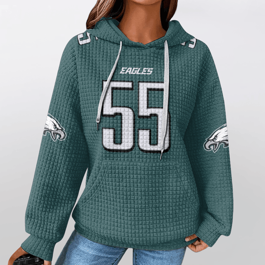 Unisex Philadelphia B.G 55 Waffle Hoodie