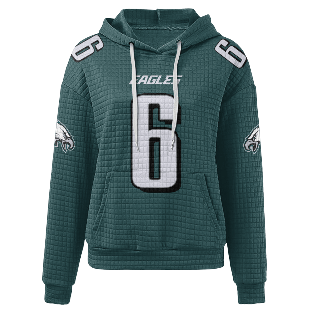 Unisex Philadelphia D.S 6 Waffle Hoodie