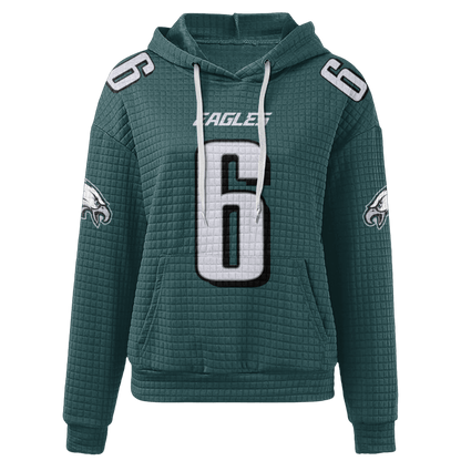 Unisex Philadelphia D.S 6 Waffle Hoodie