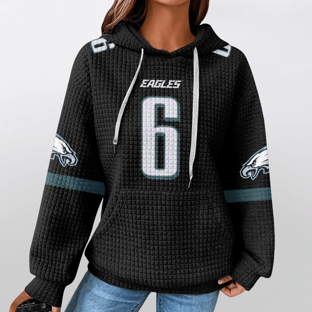 Unisex Philadelphia D.S 6 Waffle Hoodie