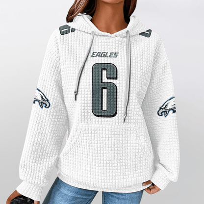 Unisex Philadelphia D.S 6 Waffle Hoodie