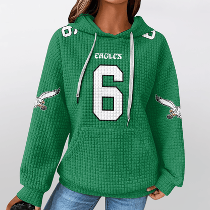 Unisex Philadelphia D.S 6 Waffle Hoodie