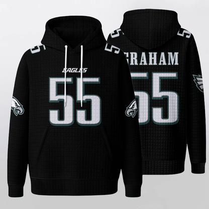 Unisex Philadelphia B.G 55 Waffle Hoodie