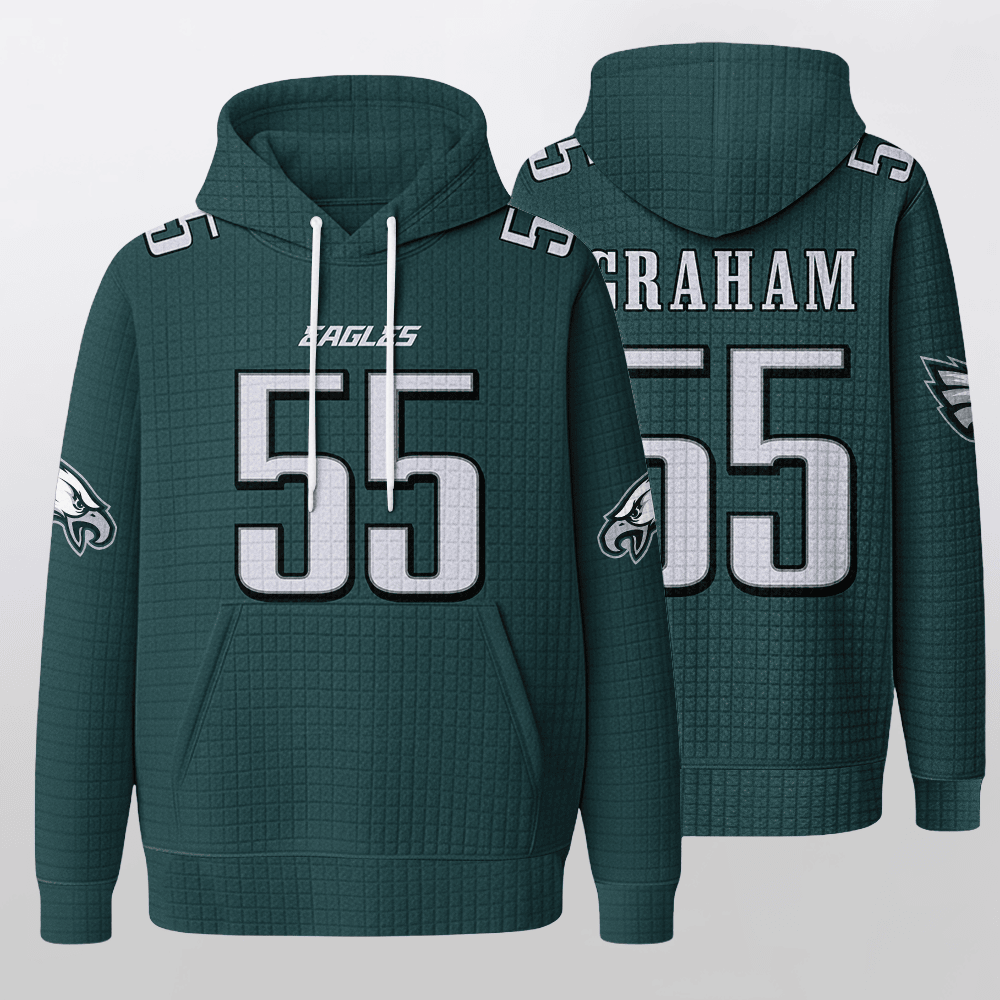 Unisex Philadelphia B.G 55 Waffle Hoodie