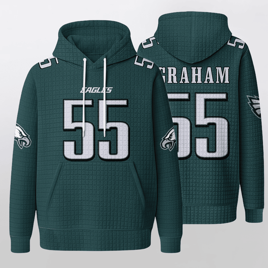 Unisex Philadelphia B.G 55 Waffle Hoodie