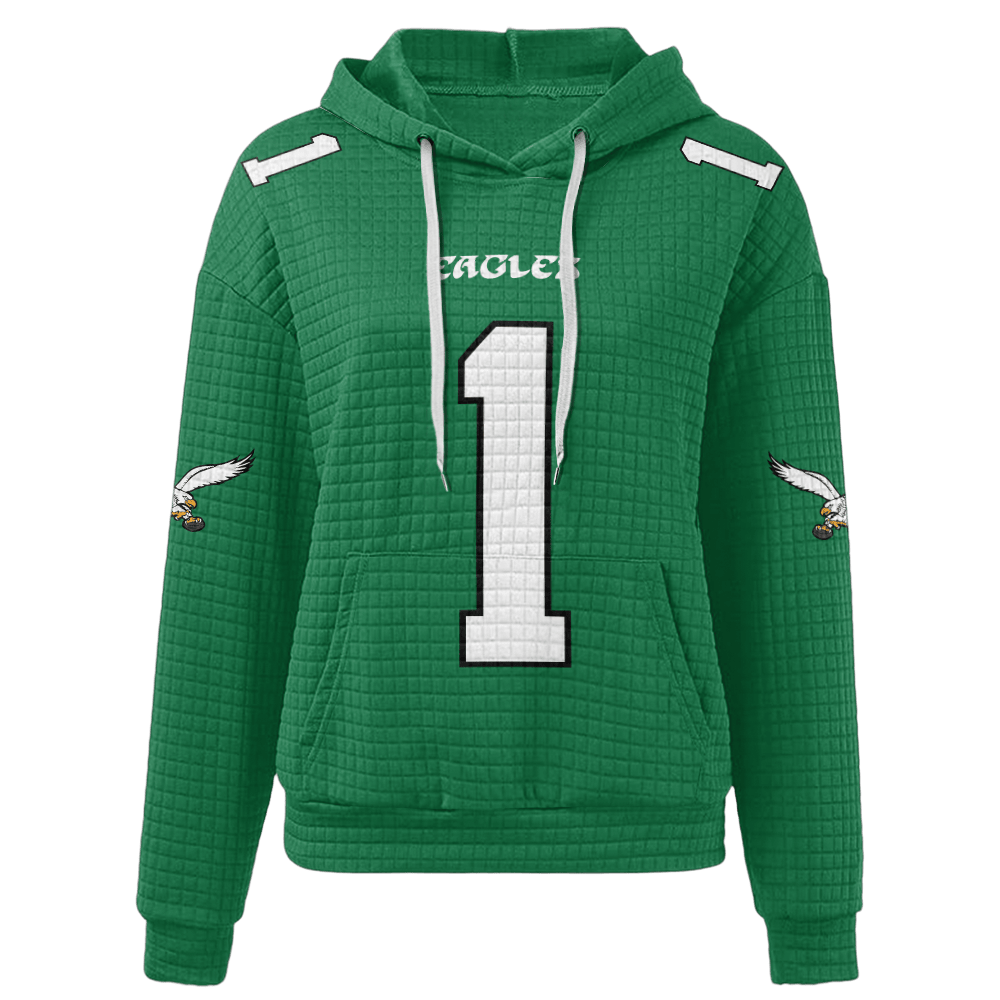 Autographed Unisex Philadelphia J.H 1 Waffle Hoodie