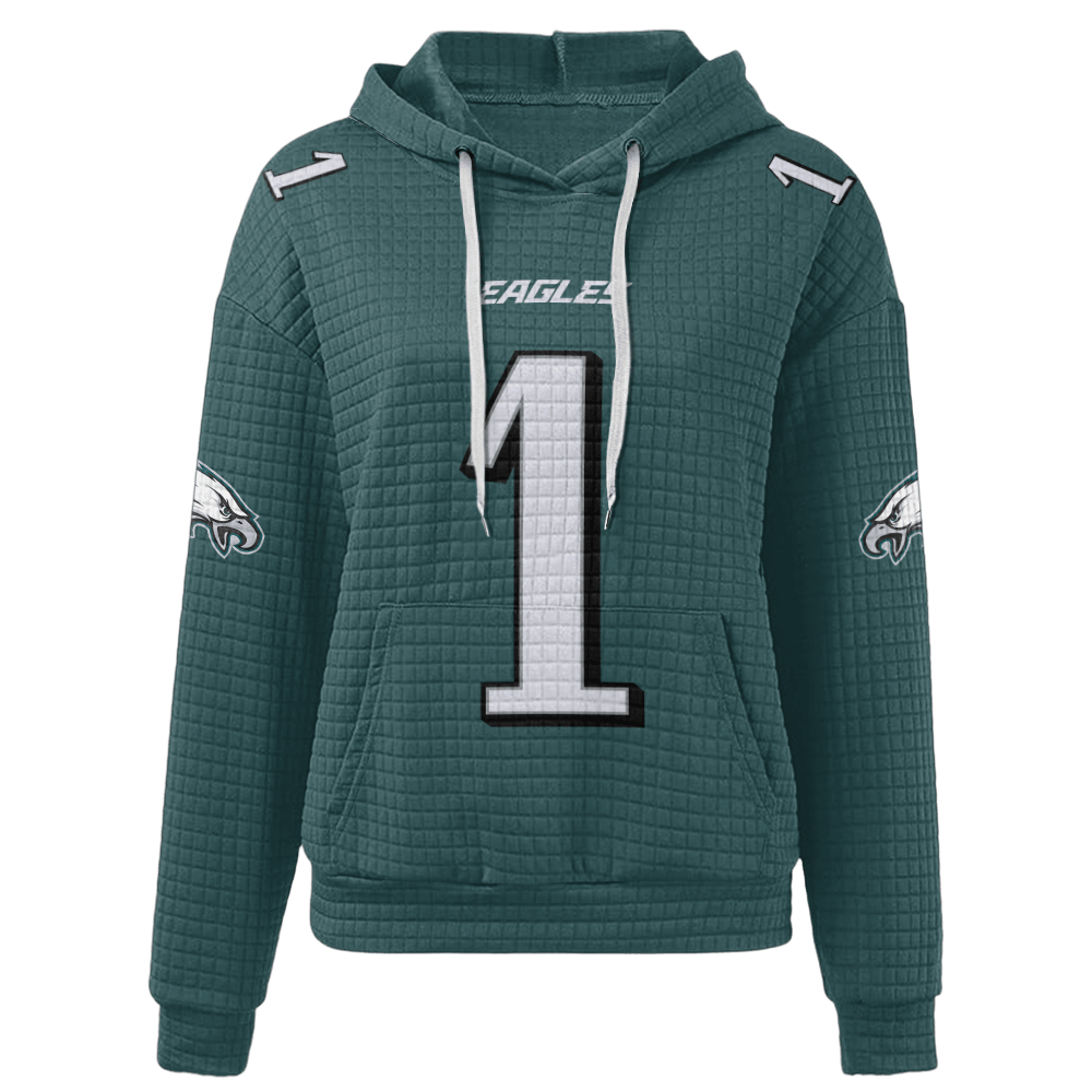 Autographed Unisex Philadelphia J.H 1 Waffle Hoodie