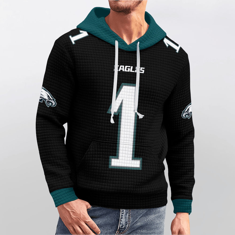 Autographed Unisex Philadelphia J.H 1 Waffle Hoodie