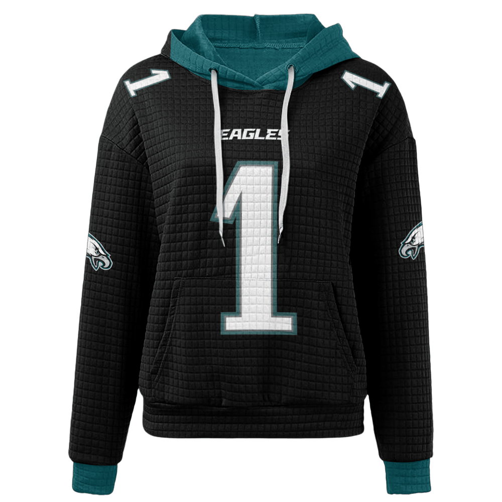 Autographed Unisex Philadelphia J.H 1 Waffle Hoodie