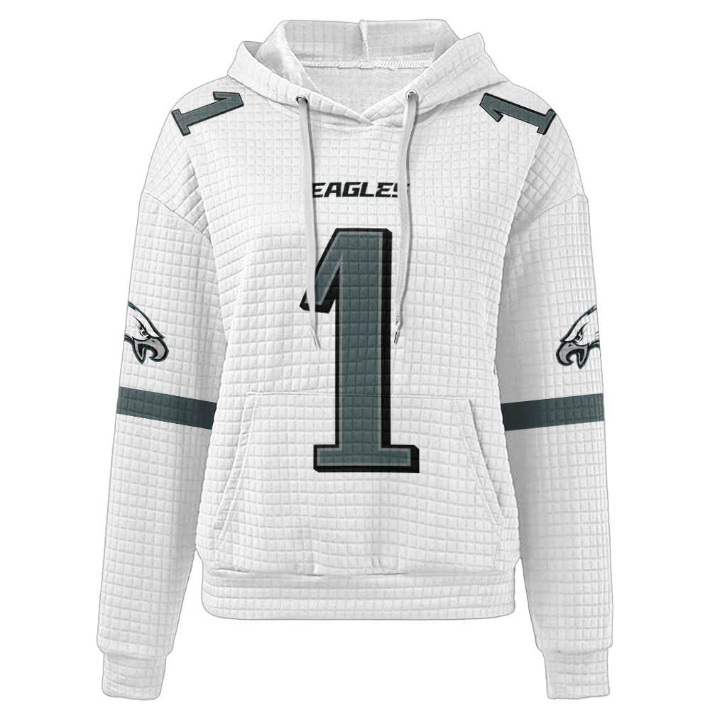 Autographed Unisex Philadelphia J.H 1 Waffle Hoodie