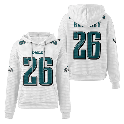 Autographed Unisex Philadelphia S.B 26 Waffle Hoodie