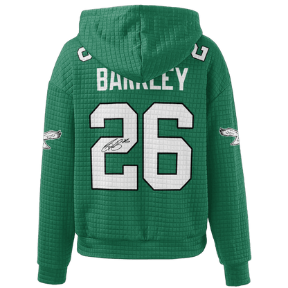Autographed Unisex Philadelphia S.B 26 Waffle Hoodie
