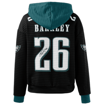 Autographed Unisex Philadelphia S.B 26 Waffle Hoodie