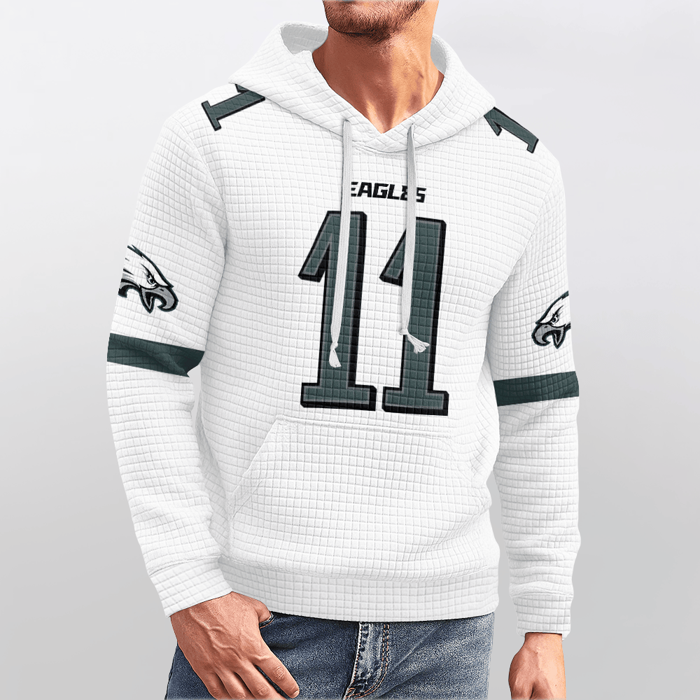 Unisex Philadelphia A.J.B 11 Waffle Hoodie