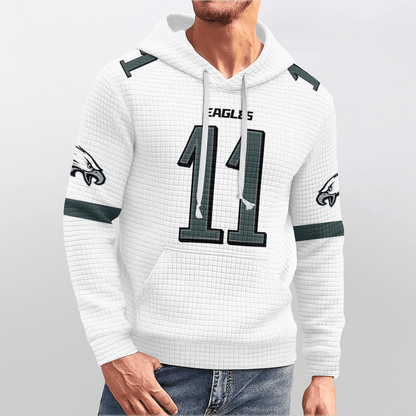 Unisex Philadelphia A.J.B 11 Waffle Hoodie