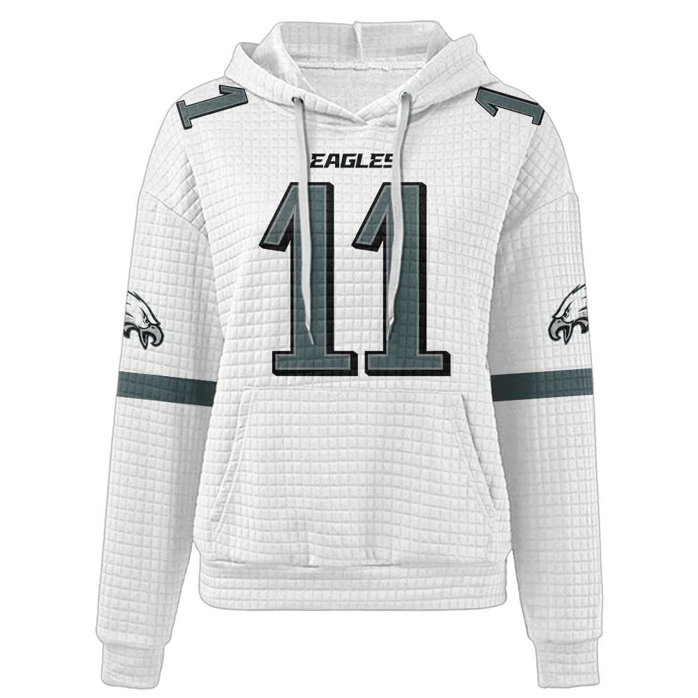 Unisex Philadelphia A.J.B 11 Waffle Hoodie