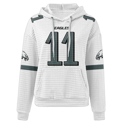 Unisex Philadelphia A.J.B 11 Waffle Hoodie