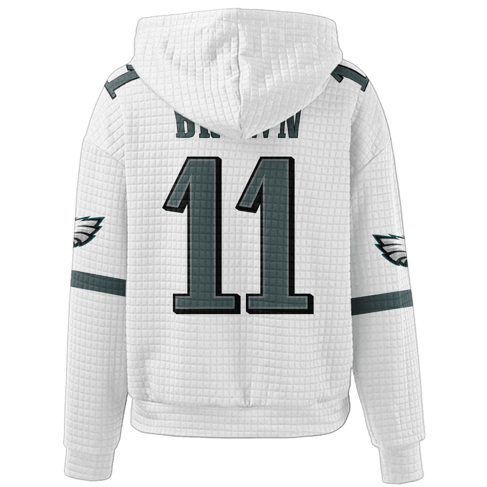 Unisex Philadelphia A.J.B 11 Waffle Hoodie