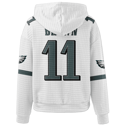 Unisex Philadelphia A.J.B 11 Waffle Hoodie