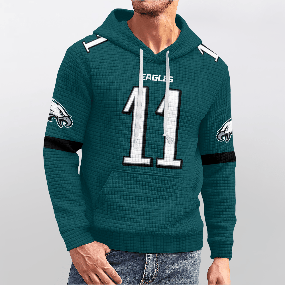 Unisex Philadelphia A.J.B 11 Waffle Hoodie