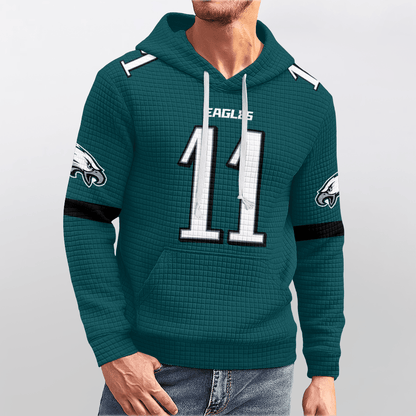 Unisex Philadelphia A.J.B 11 Waffle Hoodie