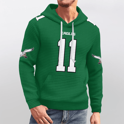 Unisex Philadelphia A.J.B 11 Waffle Hoodie