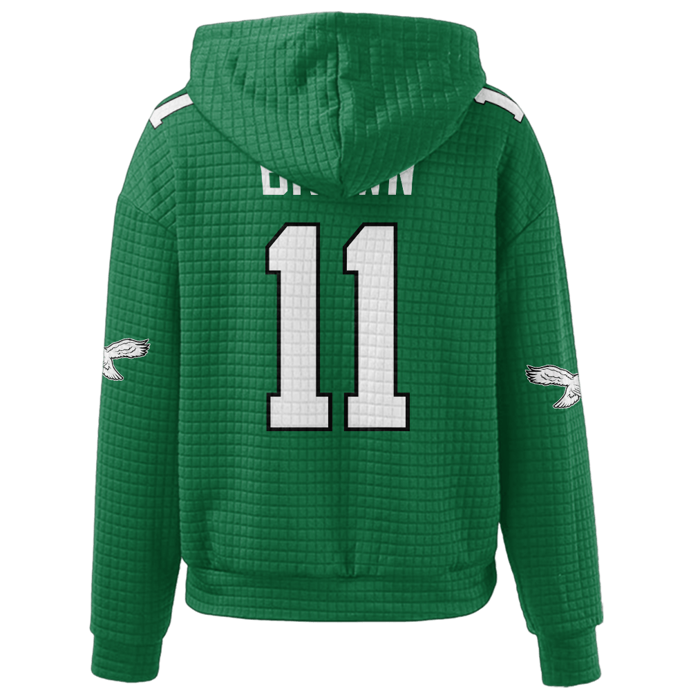 Unisex Philadelphia A.J.B 11 Waffle Hoodie