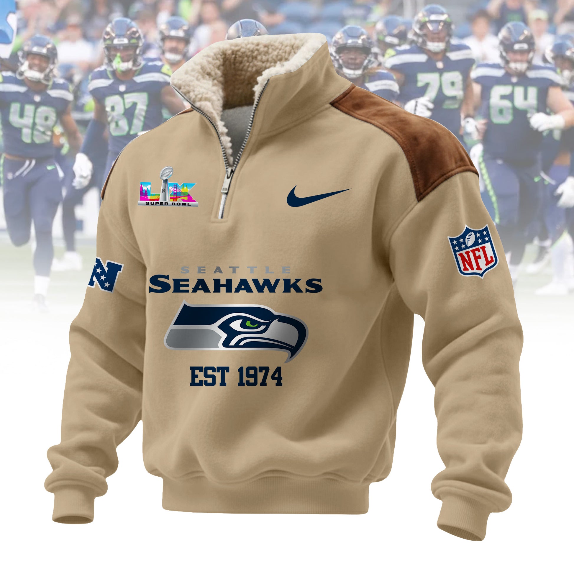 FTJLPC02SEA H770 Fleece Swweater