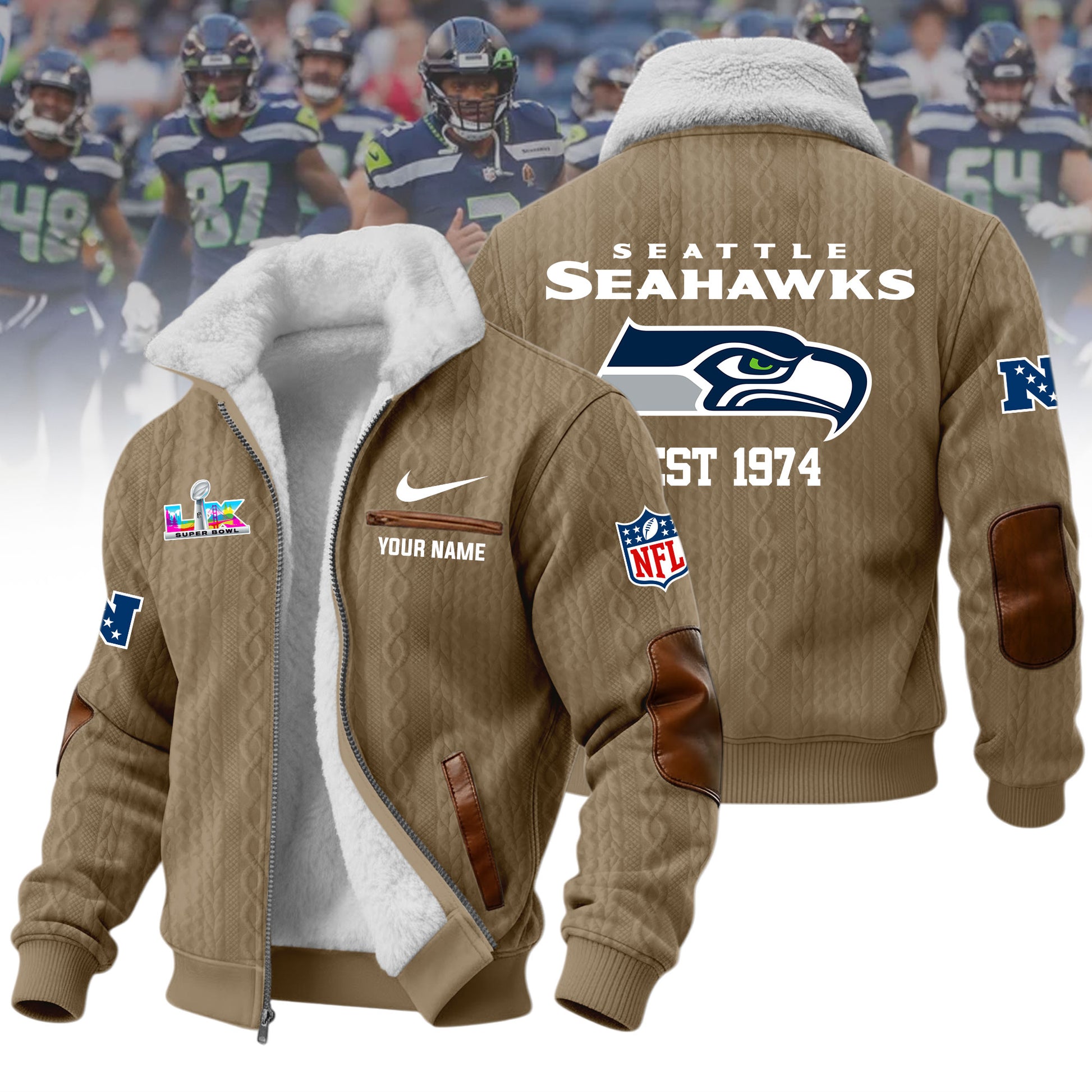 FTJLPC02SEA H963  Winter Fleece Jacket