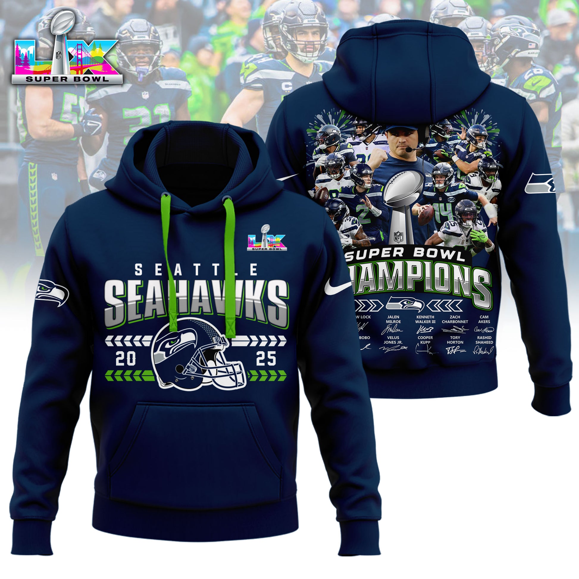2A2LPC1SEA 3D HOODIE Hoodie