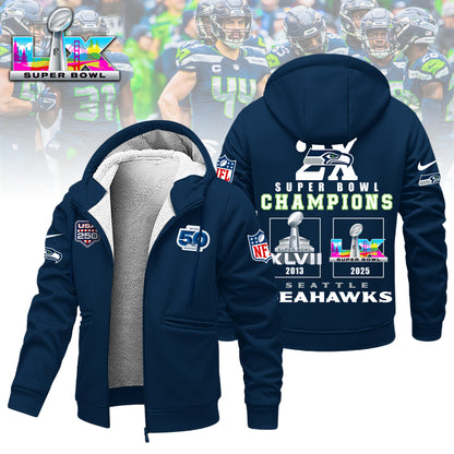 1A8LPC3SEA F107 Winter Fleece Jacket