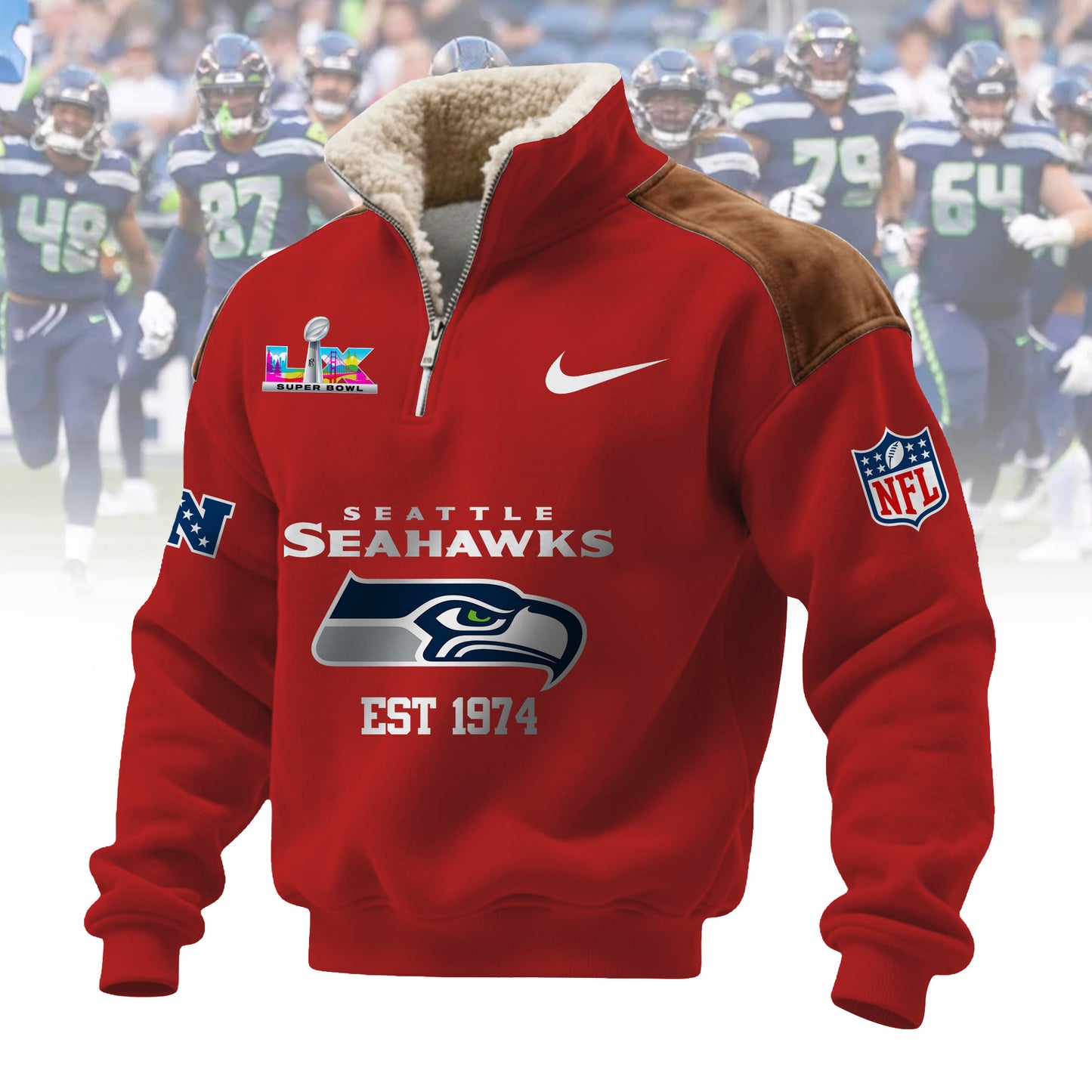 FTJLPC02SEA H770 Fleece Swweater