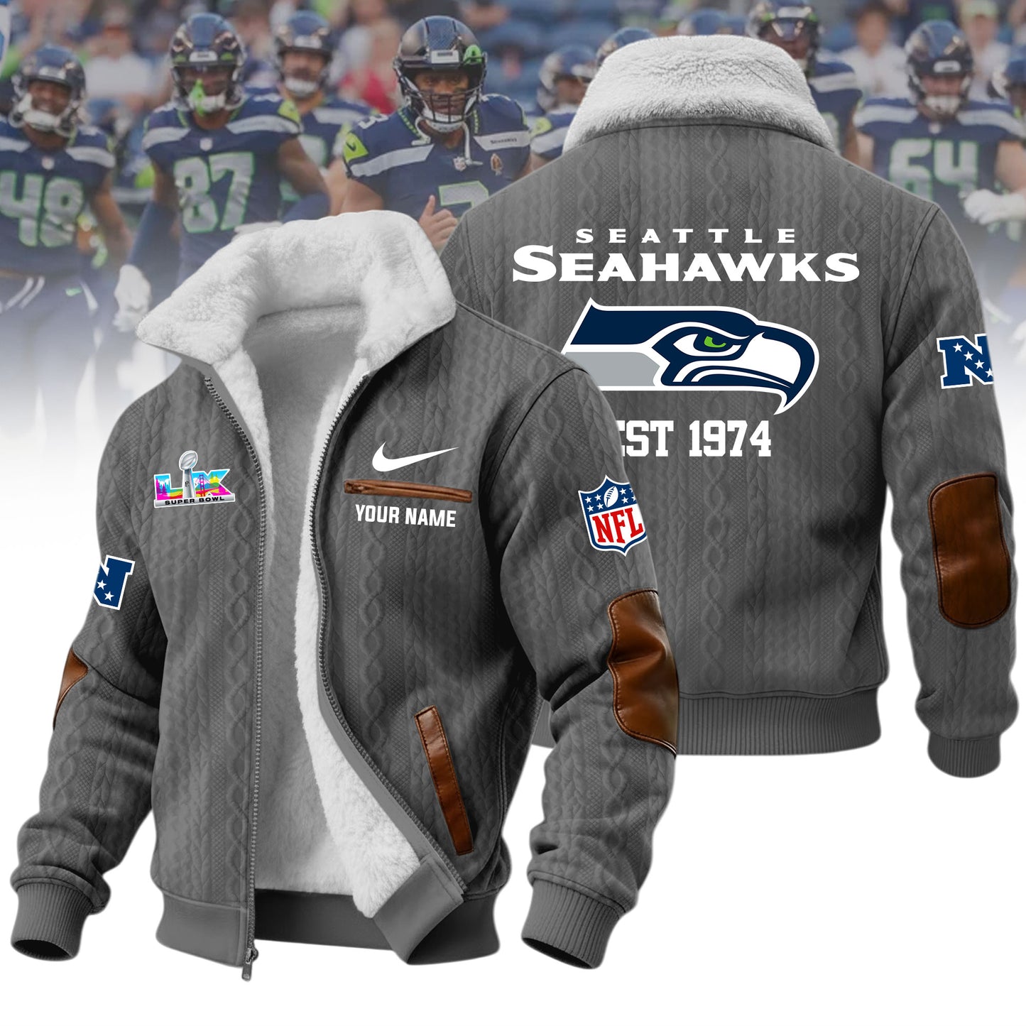 FTJLPC02SEA H963  Winter Fleece Jacket