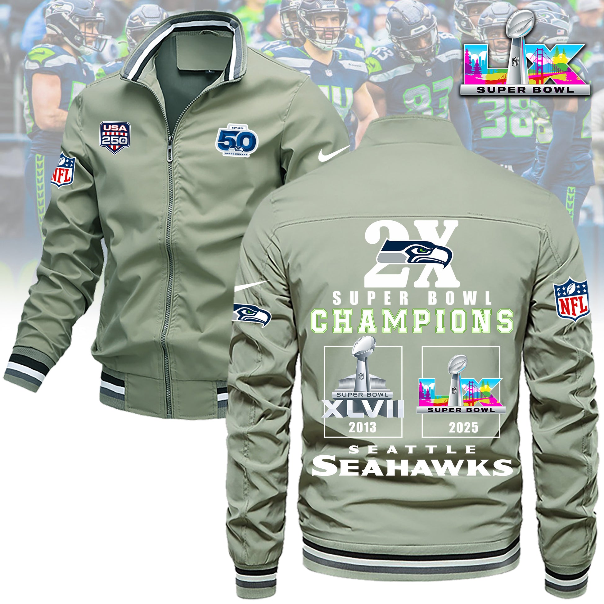 1A3LPC3SEA J16 Bomber Jacket Set