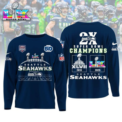 1A6LPC3SEA 3D LONG SLEEVE Long Sleeve Shirt