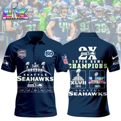 1A4LPC3SEA 3D POLO Polo Shirt