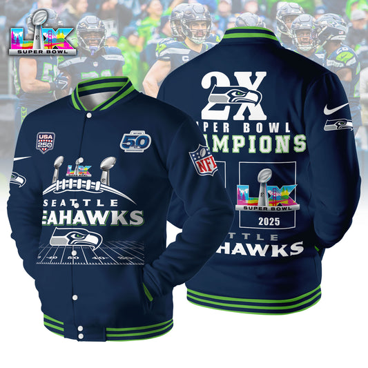 1A1LPC3SEA BBJK Baseball Jacket