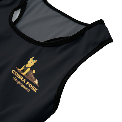 Cobra Pose (Bhujangasana) Chill Llama Yoga Women's Sports Bra