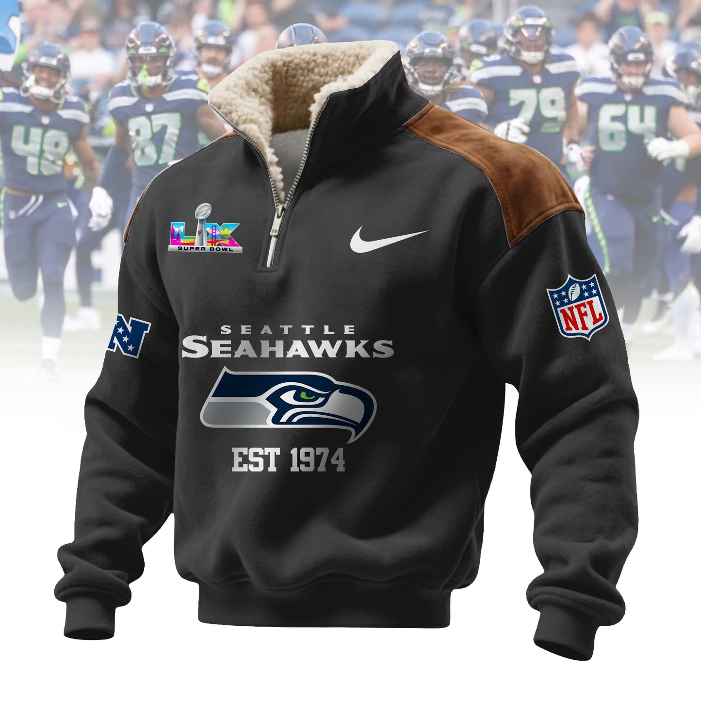 FTJLPC02SEA H770 Fleece Swweater