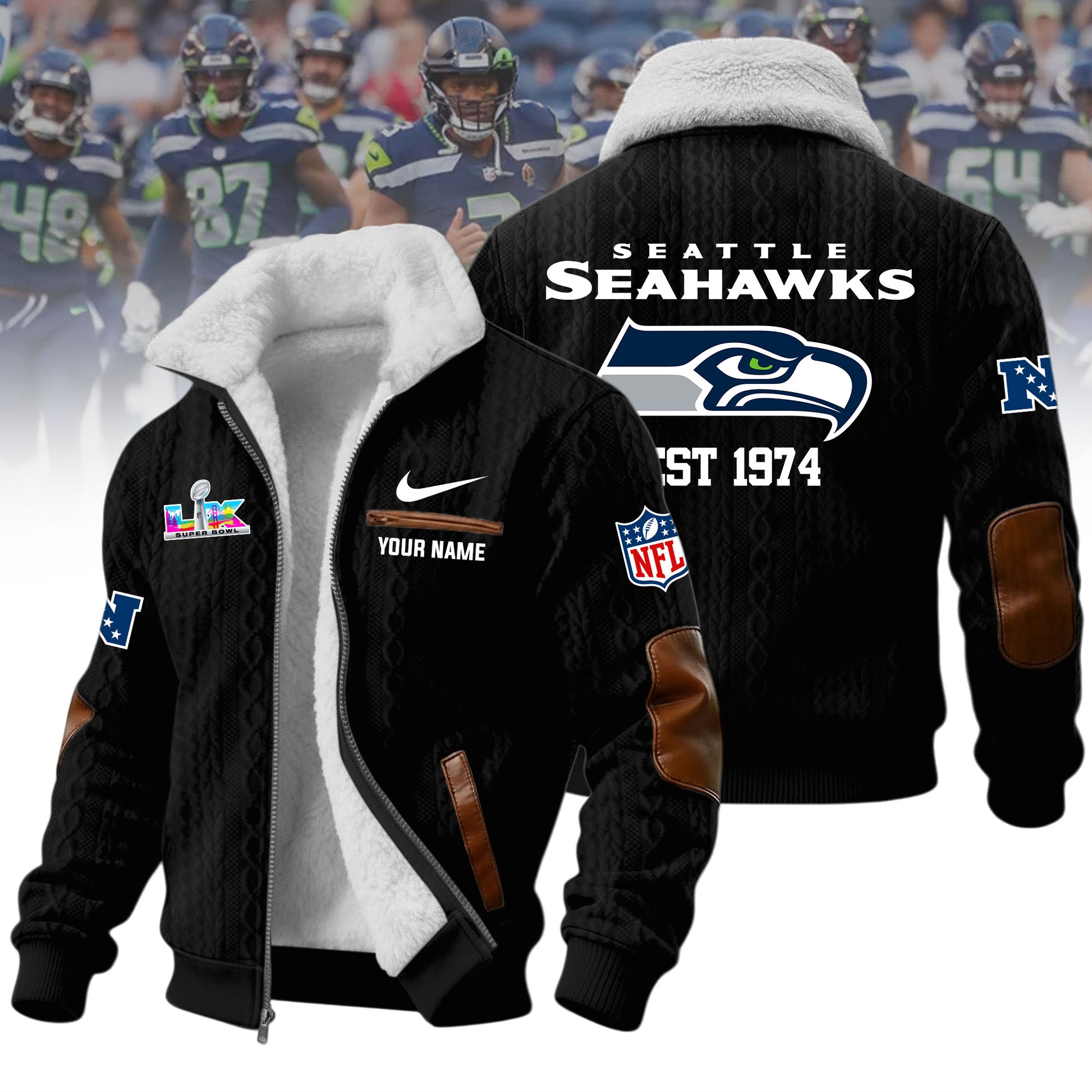 FTJLPC02SEA H963  Winter Fleece Jacket