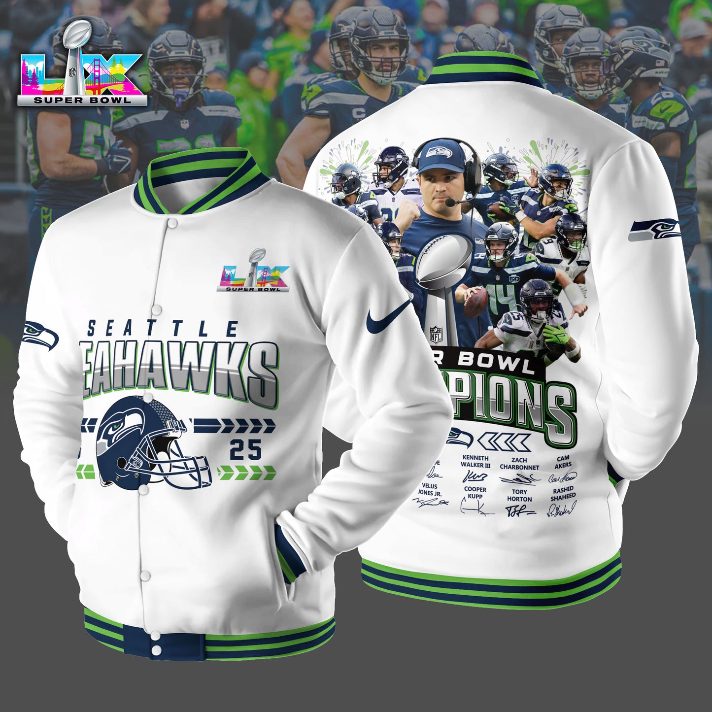 2A3LPC1SEA BBJK Baseball Jacket