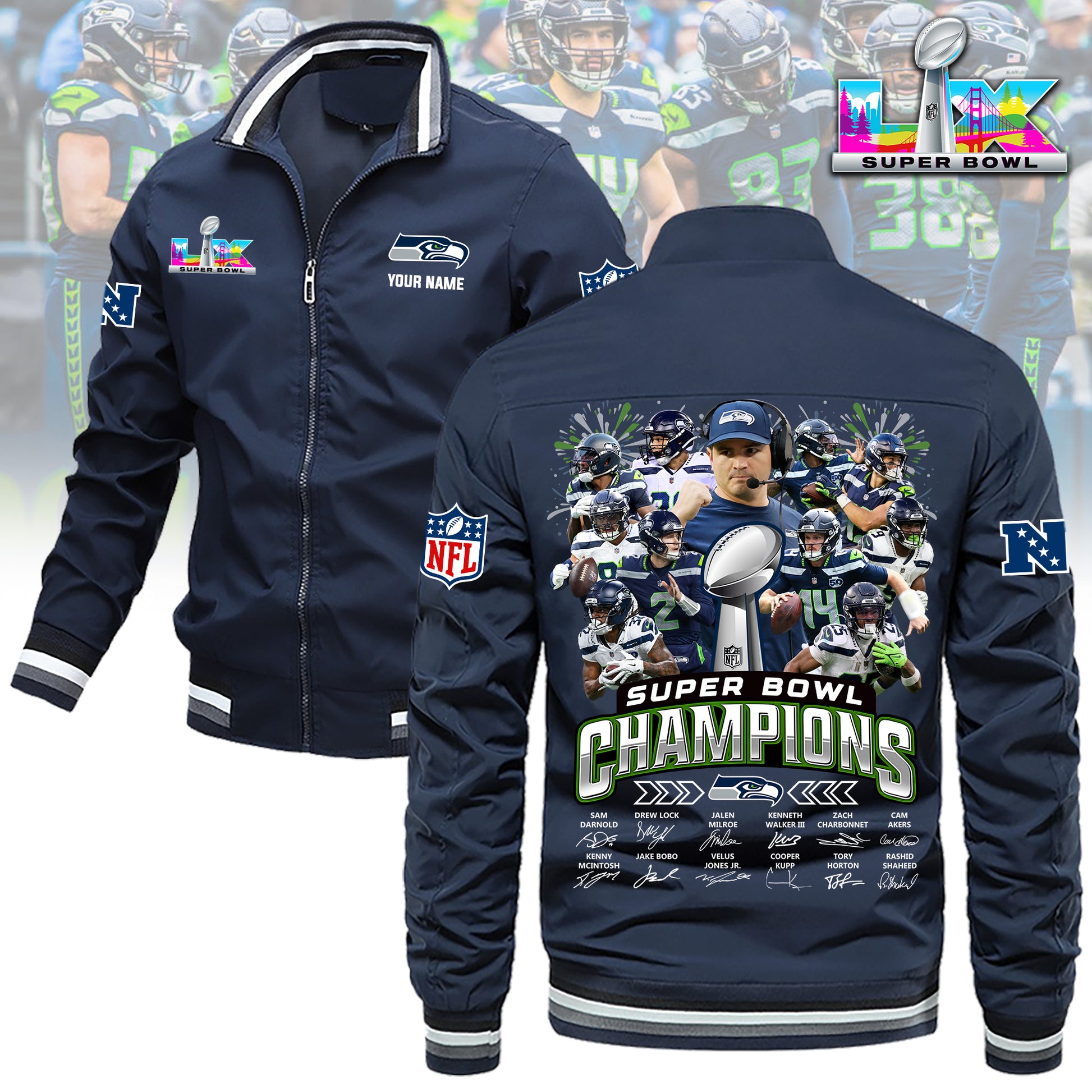 2A4LPC1SEA J16 Bomber Jacket Set