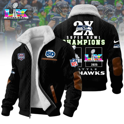 1A1LPC3SEA H963  Winter Fleece Jacket