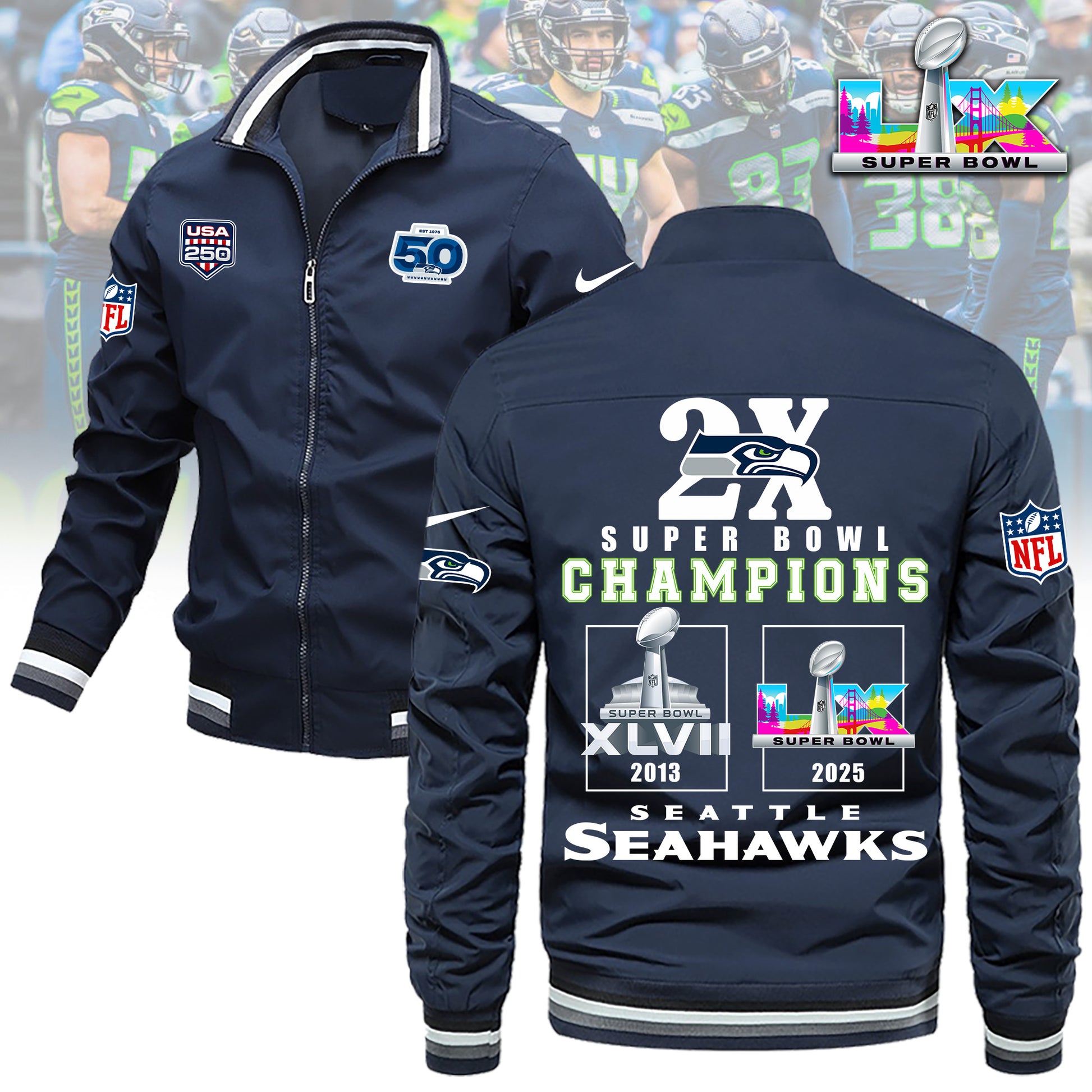 1A3LPC3SEA J16 Bomber Jacket Set