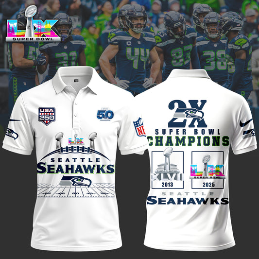 1A4LPC3SEA 3D POLO Polo Shirt