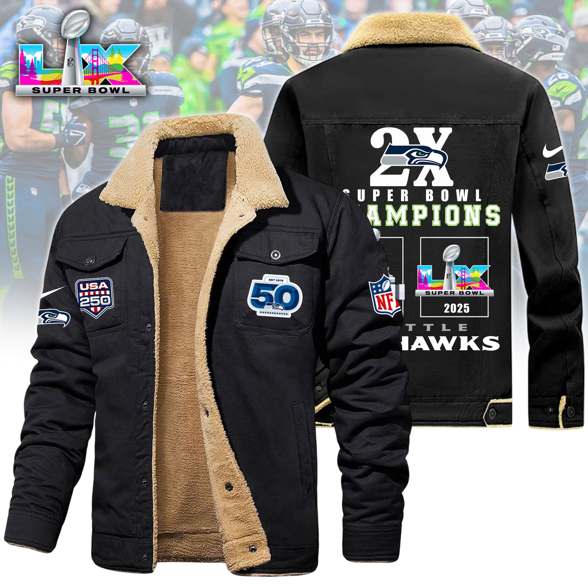 1A8LPC3SEA H111 Fleece Jacket