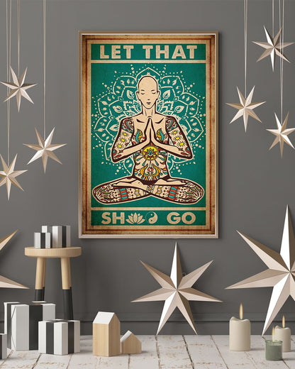 Yoga Be Strong In Life - Vertical Poster - Owl Ohh