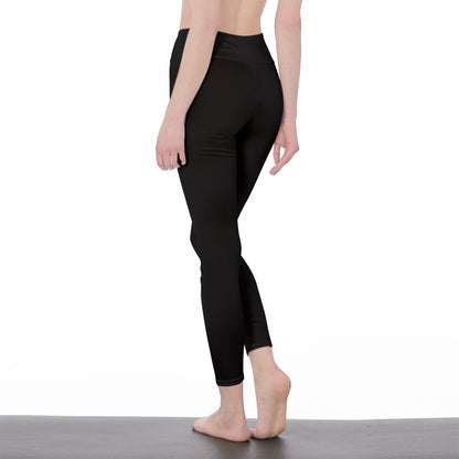 Unapologetically Me Chill Llama Yoga Pants All-Over Print Women's High Waist Leggings | 5To9Style