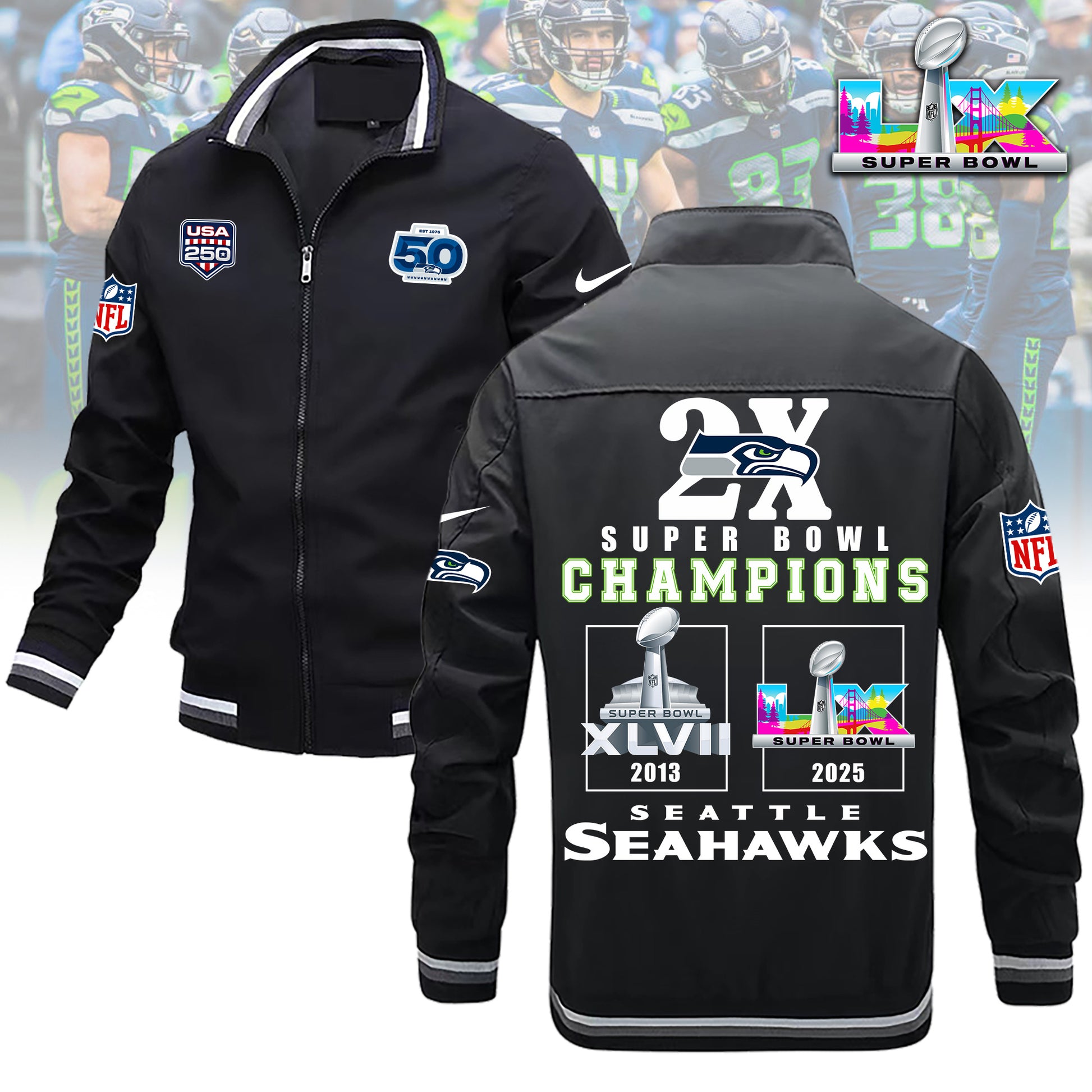 1A3LPC3SEA J16 Bomber Jacket Set