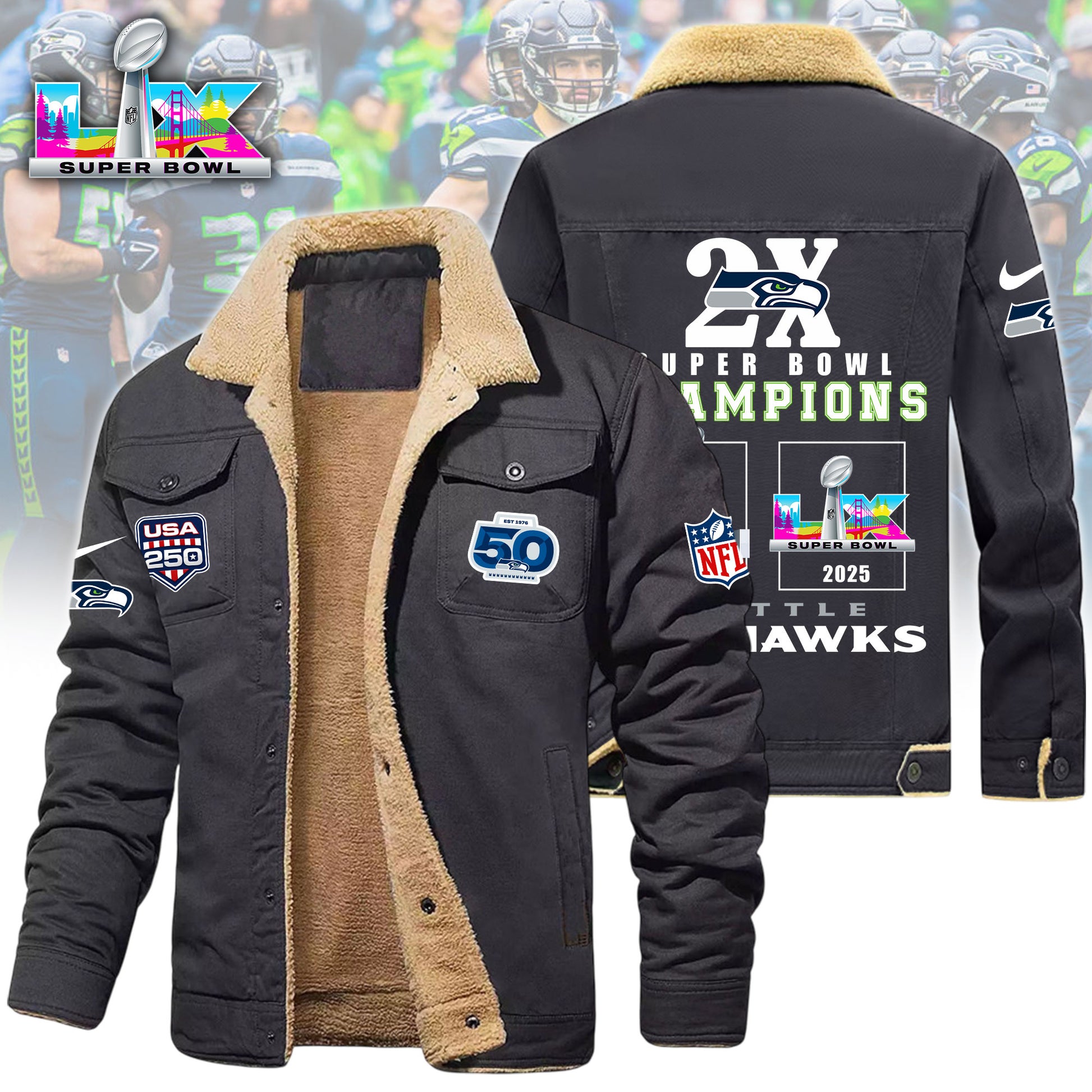 1A8LPC3SEA H111 Fleece Jacket